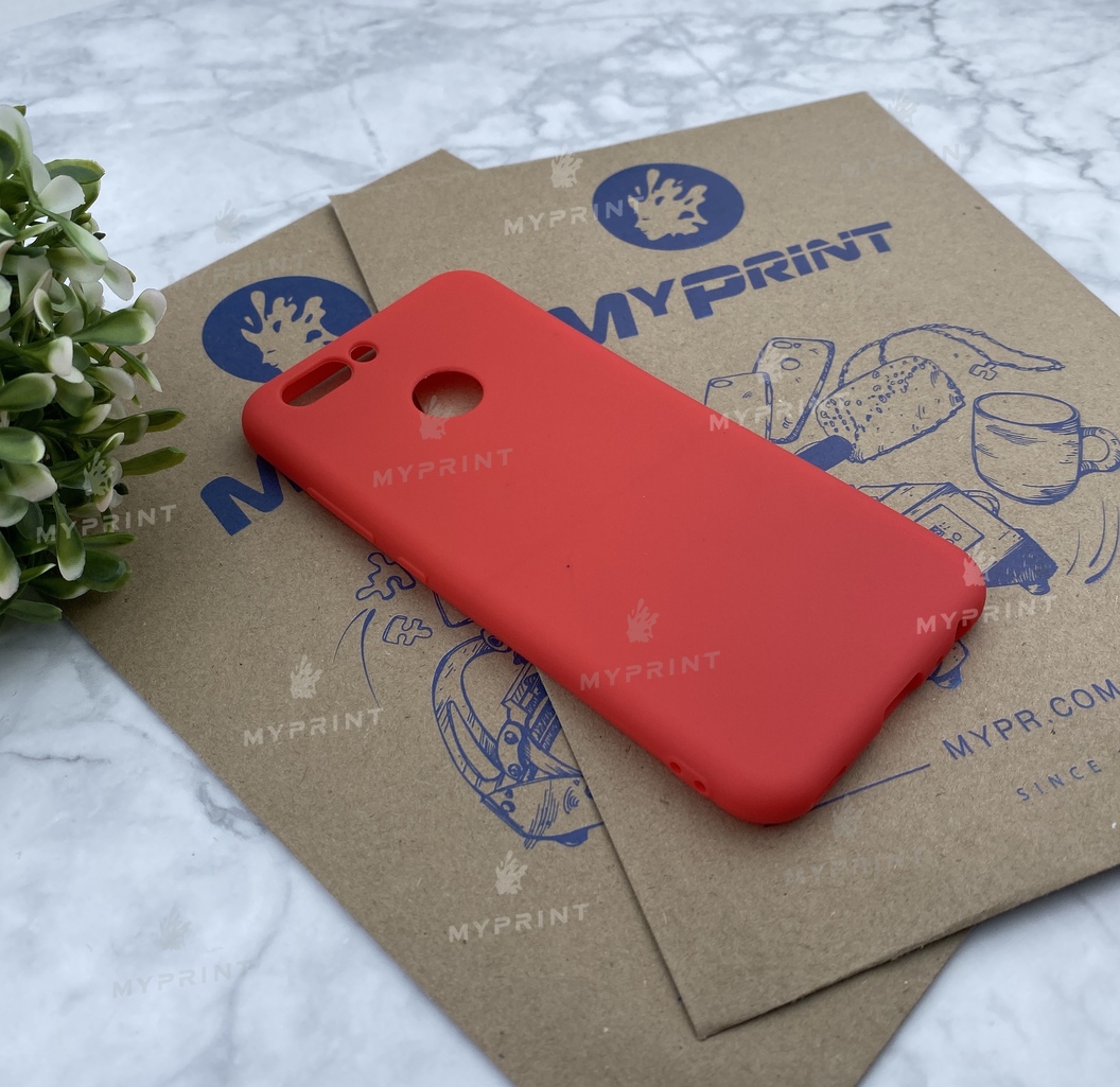 Чохол силіконовий для Huawei Nova 2 червоний (4549) - фото 2 Чохол силіконовий для Huawei Nova 2 червоний (4549) - фото 2 - Чохли для УФ друку