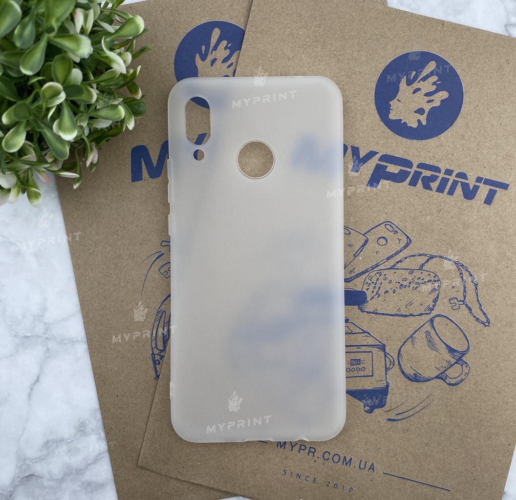 Чохол силіконовий для Huawei Nova 3 білий (4552) - фото 1 - Чохли для УФ друку