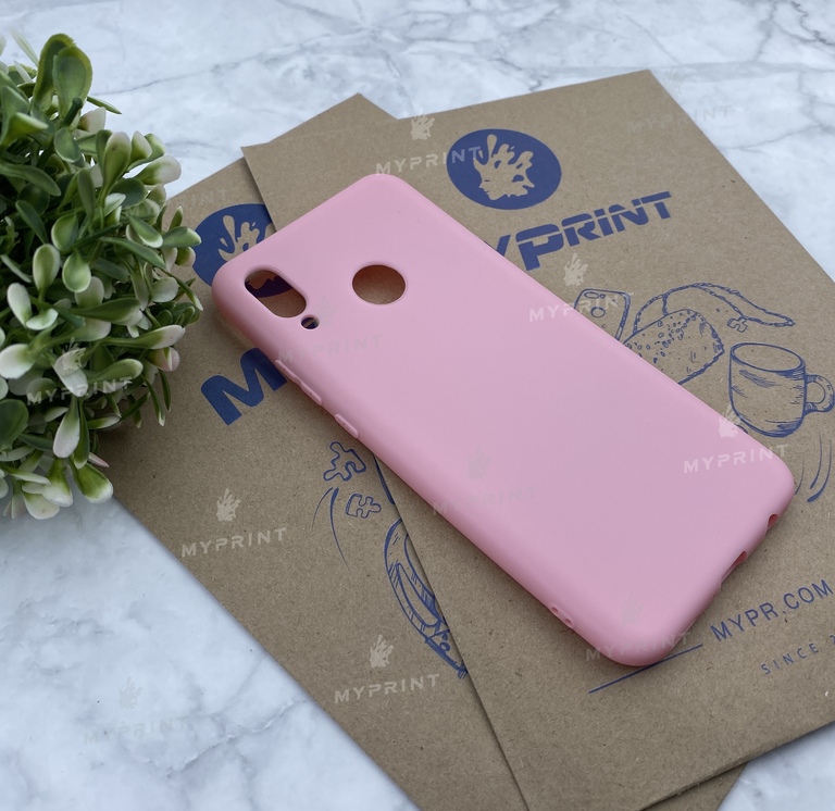 Чохол силіконовий для Huawei Nova 3 рожевий (4554) 