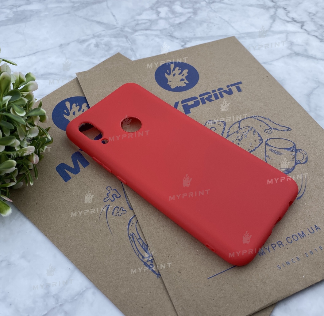 Чохол силіконовий для Huawei Nova 3 червоний (4555) - фото 2 Чохол силіконовий для Huawei Nova 3 червоний (4555) - фото 2 - Чохли для УФ друку