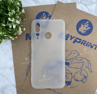 Чохол силіконовий для Huawei Nova 4 білий (4558) - фото 1 - Чохли для УФ друку