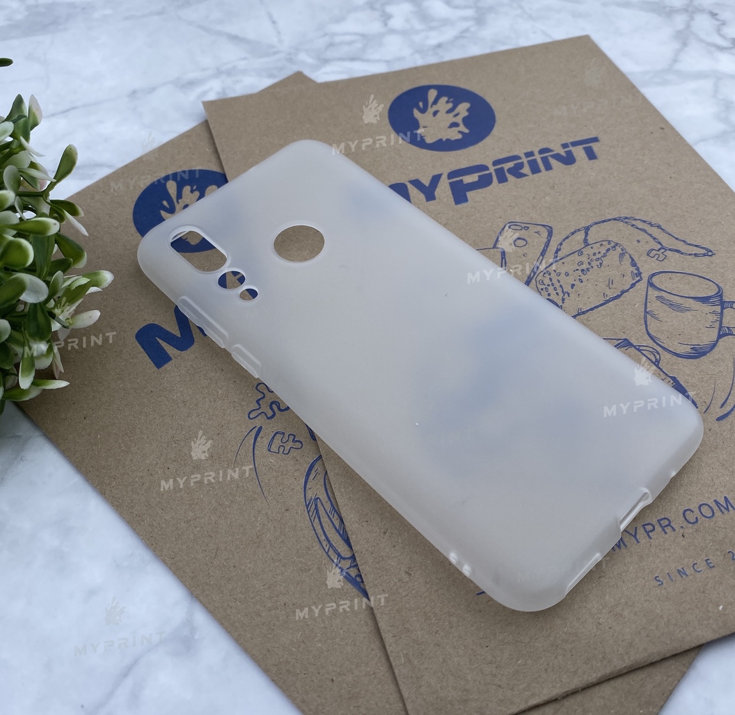 Чохол силіконовий для Huawei Nova 4 білий (4558) - фото 2 - Чохли для УФ друку