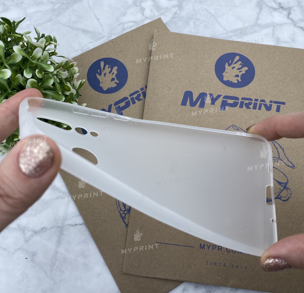 Чохол силіконовий для Huawei Nova 4 білий (4558) - фото 3 - Чохли для УФ друку