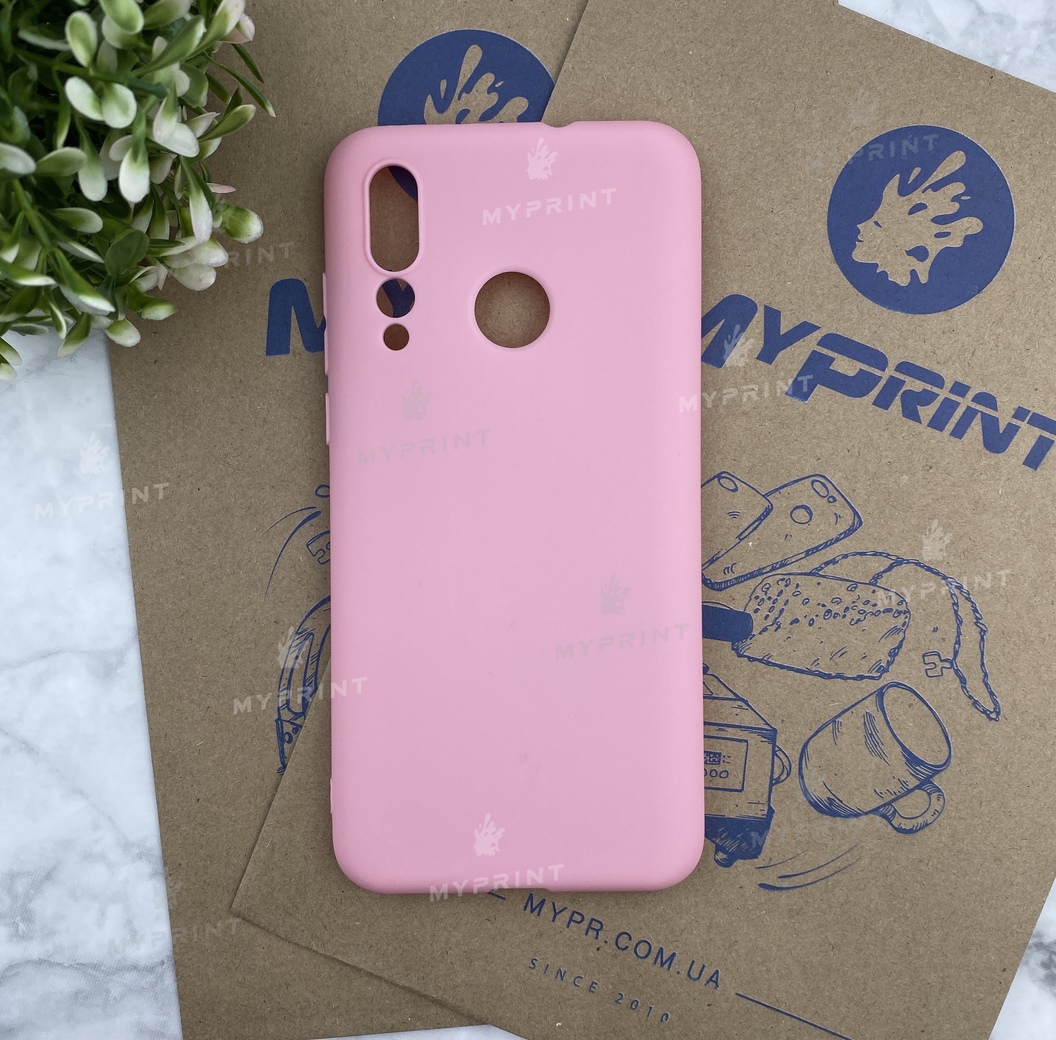 Чохол силіконовий для Huawei Nova 4 рожевий (4560) - фото 1 Чохол силіконовий для Huawei Nova 4 рожевий (4560) - фото 1 - Чохли для УФ друку