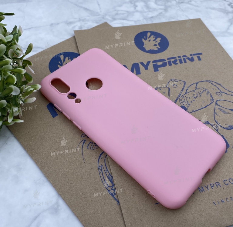 Чохол силіконовий для Huawei Nova 4 рожевий (4560)  Чохол силіконовий для Huawei Nova 4 рожевий (4560)