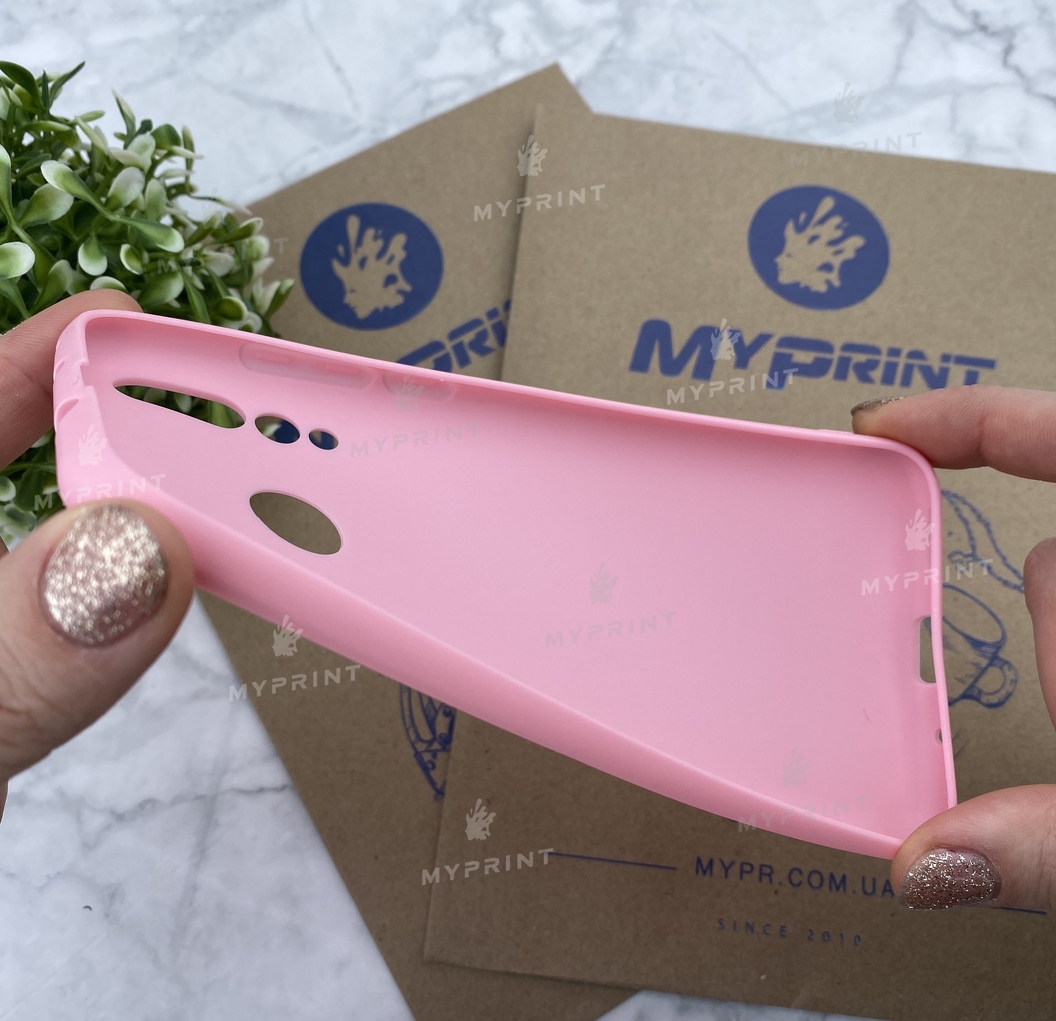Чохол силіконовий для Huawei Nova 4 рожевий (4560) - фото 3 Чохол силіконовий для Huawei Nova 4 рожевий (4560) - фото 3 - Чохли для УФ друку