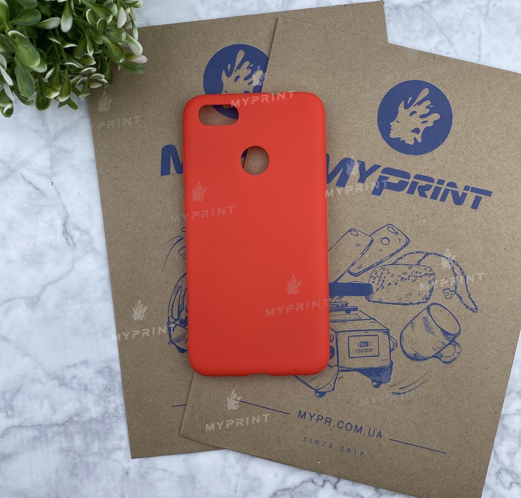 Чохол силіконовий для Huawei Nova Lite 2017 / P9 Lite mini (SLA-L22) червоний (4567) - фото 1 - Чохли для УФ друку