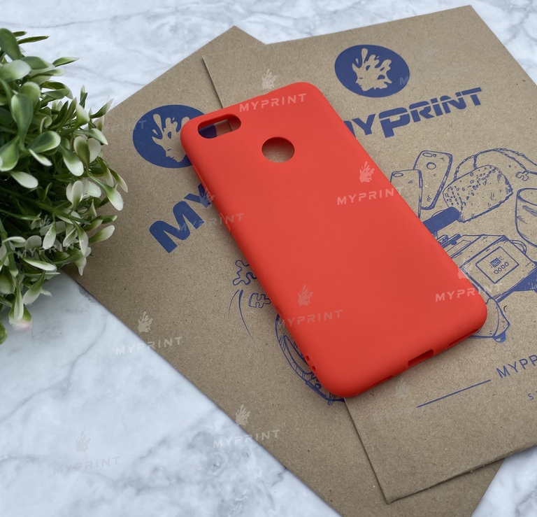 Чохол силіконовий для Huawei Nova Lite 2017 / P9 Lite mini (SLA-L22) червоний (4567) 