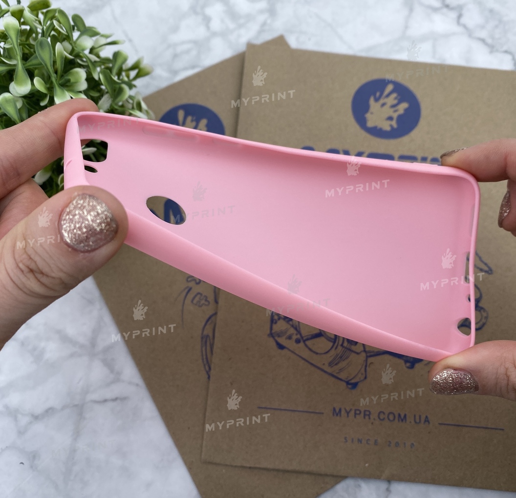 Чехол силиконовый для Huawei P Smart розовый (4580) - фото 3 Чехол силиконовый для Huawei P Smart розовый (4580) - фото 3 - Чехлы для УФ печати