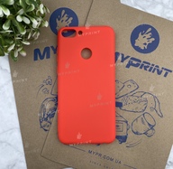 Чохол силіконовий для Huawei P Smart червоний (4581) - фото 1 Чохол силіконовий для Huawei P Smart червоний (4581) - фото 1 - Чохли для УФ друку