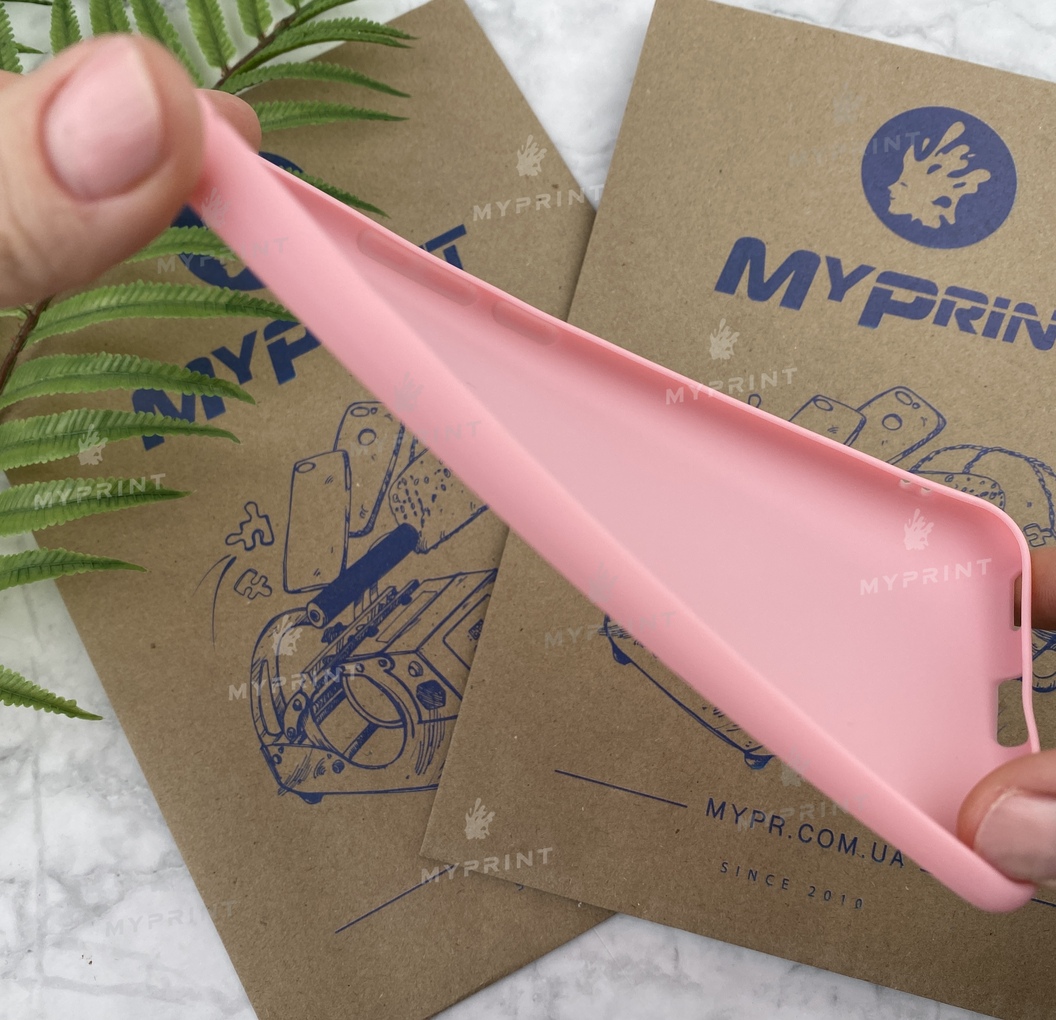 Чохол силіконовий для Huawei P Smart 2019 рожевий (5687) - фото 3 - Чохли для УФ друку