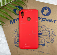 Чохол силіконовий для Huawei P Smart 2019 червоний (5686) - фото 1 Чохол силіконовий для Huawei P Smart 2019 червоний (5686) - фото 1 - Чохли для УФ друку