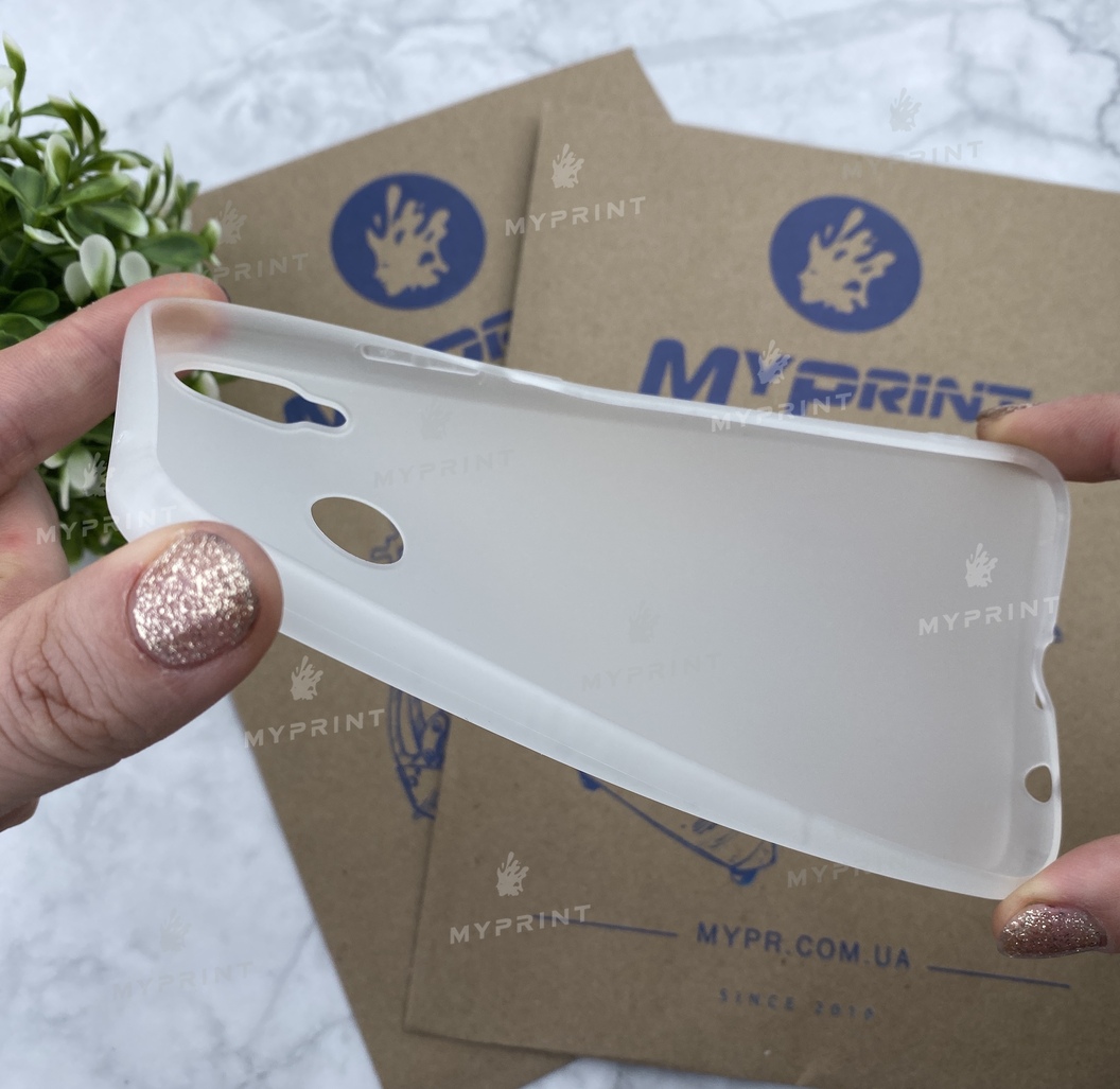 Чохол силіконовий для Huawei P Smart Plus білий (4584) - фото 3 Чохол силіконовий для Huawei P Smart Plus білий (4584) - фото 3 - Чохли для УФ друку