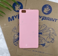 Чохол силіконовий для Huawei P8 Lite рожевий (5694) - фото 1 Чохол силіконовий для Huawei P8 Lite рожевий (5694) - фото 1 - Чохли для УФ друку