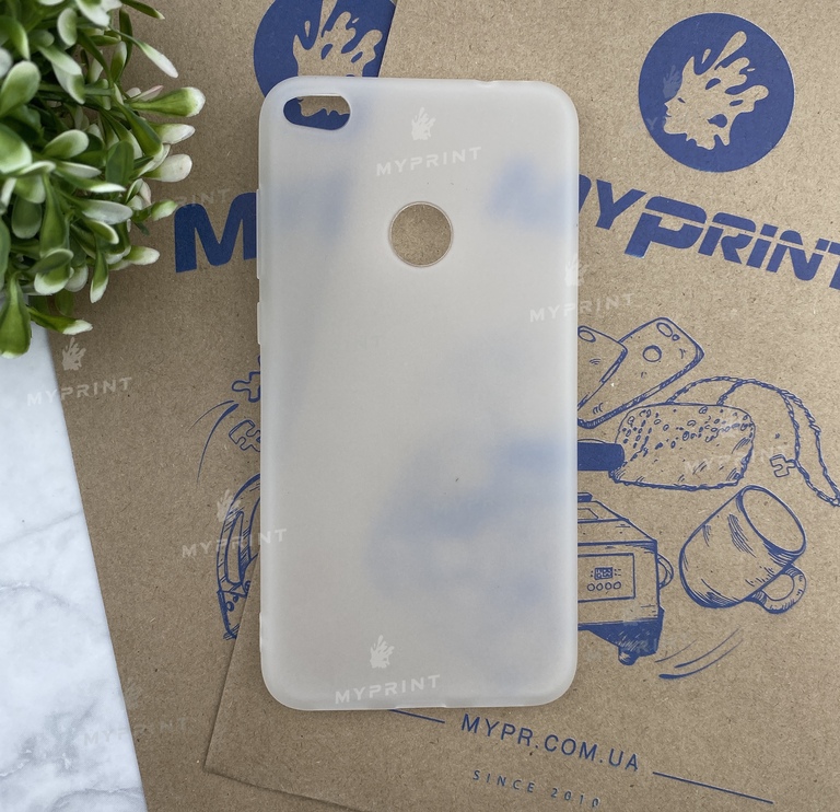 Чохол силіконовий для Huawei P8 Lite 2017 білий (4616)  Чохол силіконовий для Huawei P8 Lite 2017 білий (4616)