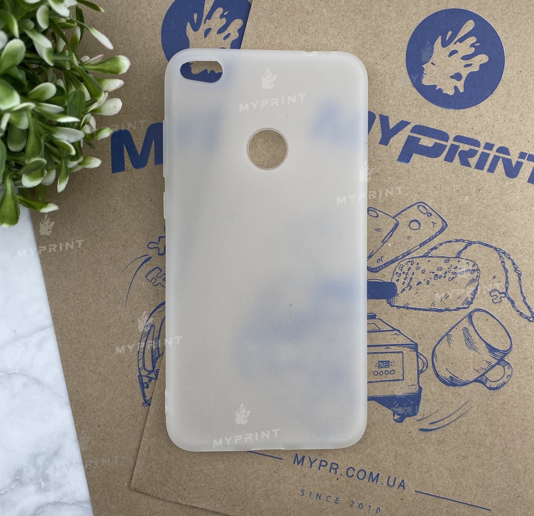 Чохол силіконовий для Huawei P8 Lite 2017 білий (4616) - фото 1 Чохол силіконовий для Huawei P8 Lite 2017 білий (4616) - фото 1 - Чохли для УФ друку
