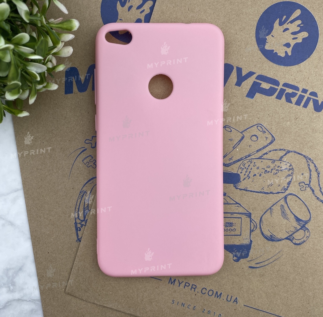 Чохол силіконовий для Huawei P8 Lite 2017 рожевий (4618) - фото 1 Чохол силіконовий для Huawei P8 Lite 2017 рожевий (4618) - фото 1 - Чохли для УФ друку