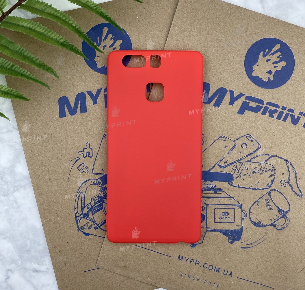 Чохол силіконовий для Huawei P9 червоний (5697) - фото 1 Чохол силіконовий для Huawei P9 червоний (5697) - фото 1 - Чохли для УФ друку