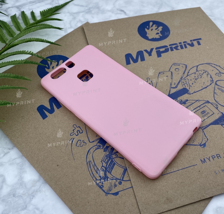 Чохол силіконовий для Huawei P9 рожевий (5698) 
