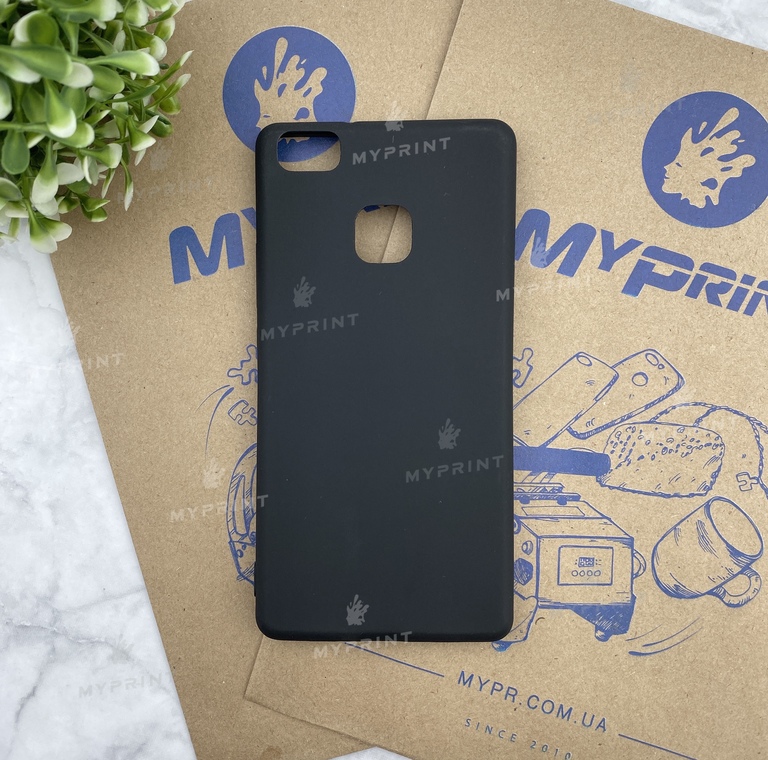 Чохол силіконовий для Huawei P9 Lite чорний (4627) 