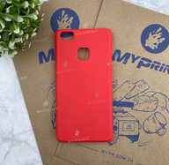 Чохол силіконовий для Huawei P9 Lite червоний (4629) - фото 1 - Чохли для УФ друку