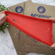 Чохол силіконовий для Huawei P9 Lite червоний (4629) - фото 3 - Чохли для УФ друку