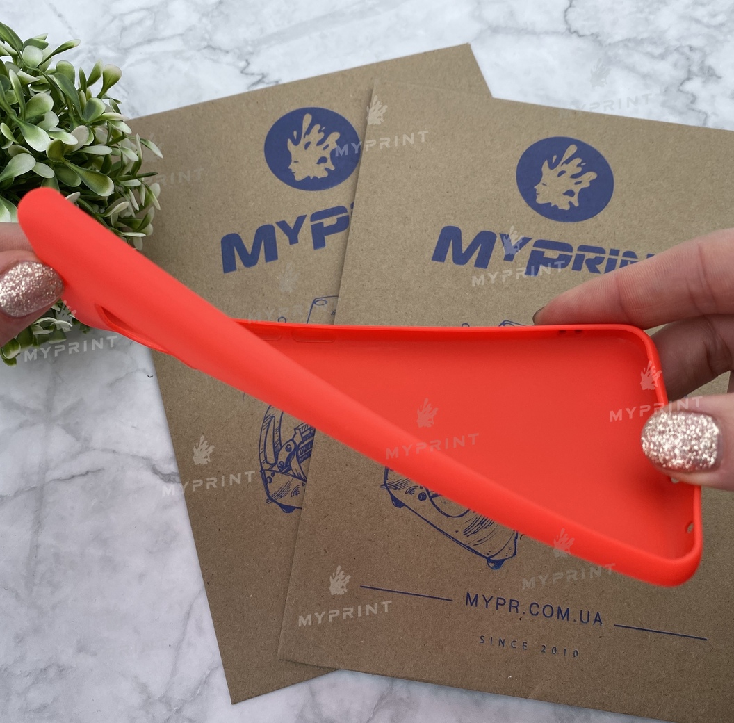 Чохол силіконовий для Huawei Mate 20 Pro червоний (4537) - фото 3 - Чохли для УФ друку