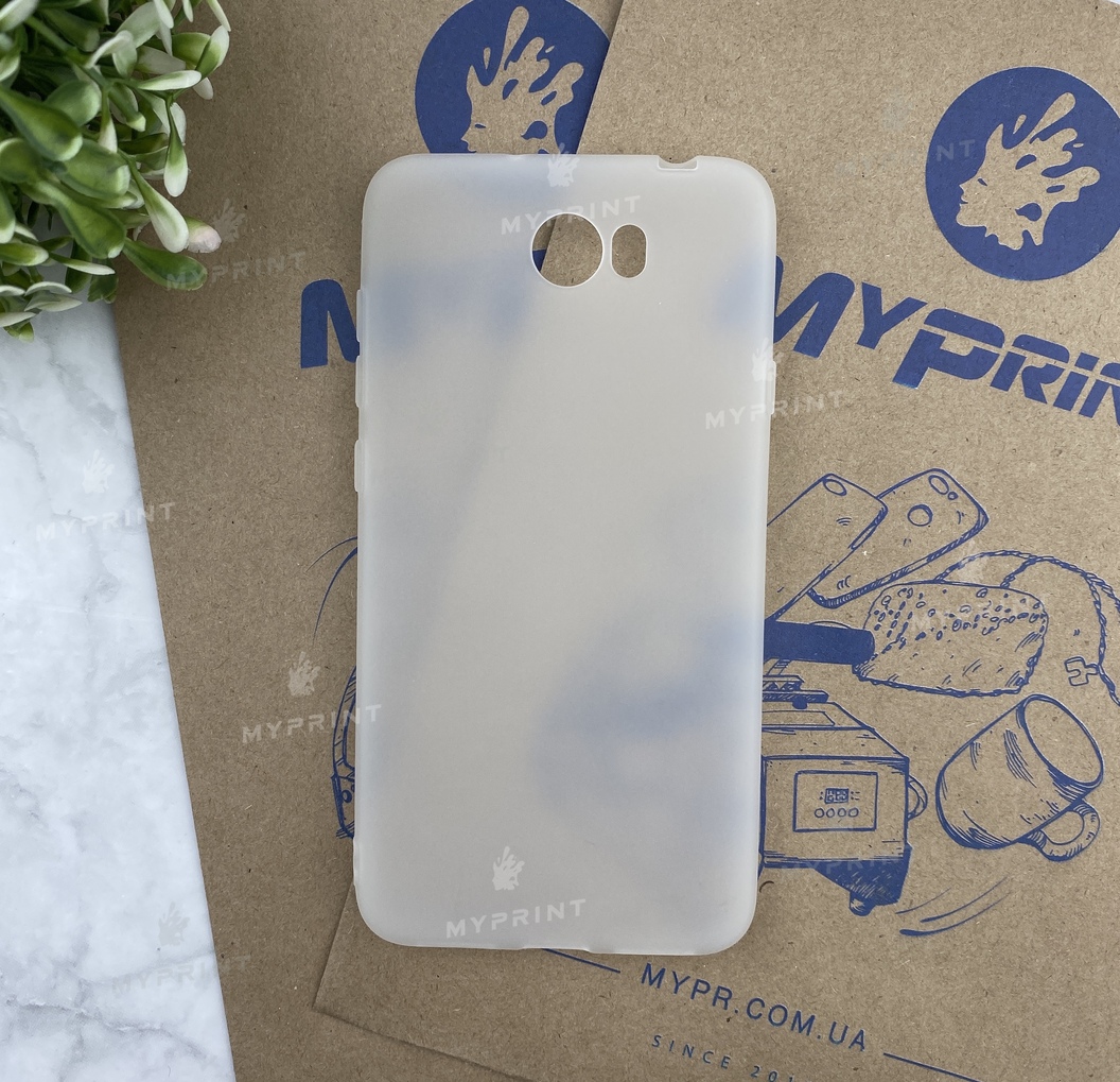 Чохол силіконовий для Huawei Y5 II / Honor Play 5 білий (4644) - фото 1 Чохол силіконовий для Huawei Y5 II / Honor Play 5 білий (4644) - фото 1 - Чохли для УФ друку