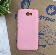 Чохол силіконовий для Huawei Y5 II / Honor Play 5 рожевий (4646) - фото 1 - Чохли для УФ друку