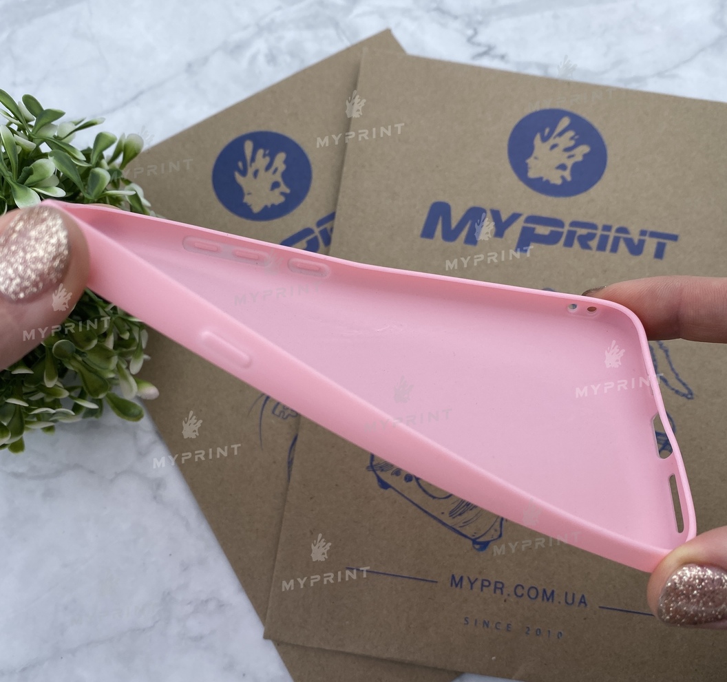 Чохол силіконовий для Huawei Y5 II / Honor Play 5 рожевий (4646) - фото 3 - Чохли для УФ друку
