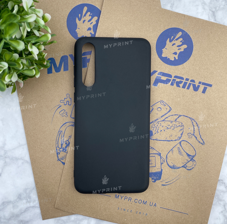 Чохол силіконовий для Huawei P20 Pro чорний (4605) 