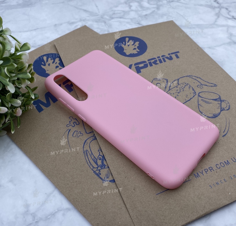 Чохол силіконовий для Huawei P20 Pro рожевий (4606) 