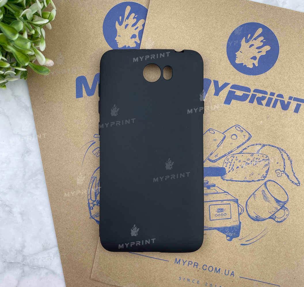 Чехол силиконовый для Huawei Y5 II / Honor Play 5 черный (4645) - фото 1 Чехол силиконовый для Huawei Y5 II / Honor Play 5 черный (4645) - фото 1 - Чехлы для УФ печати