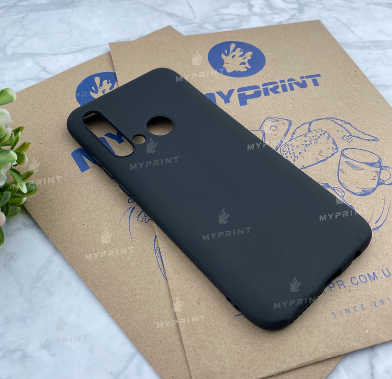 Чохол силіконовий для Huawei P20 Lite 2019 чорний (5455) 