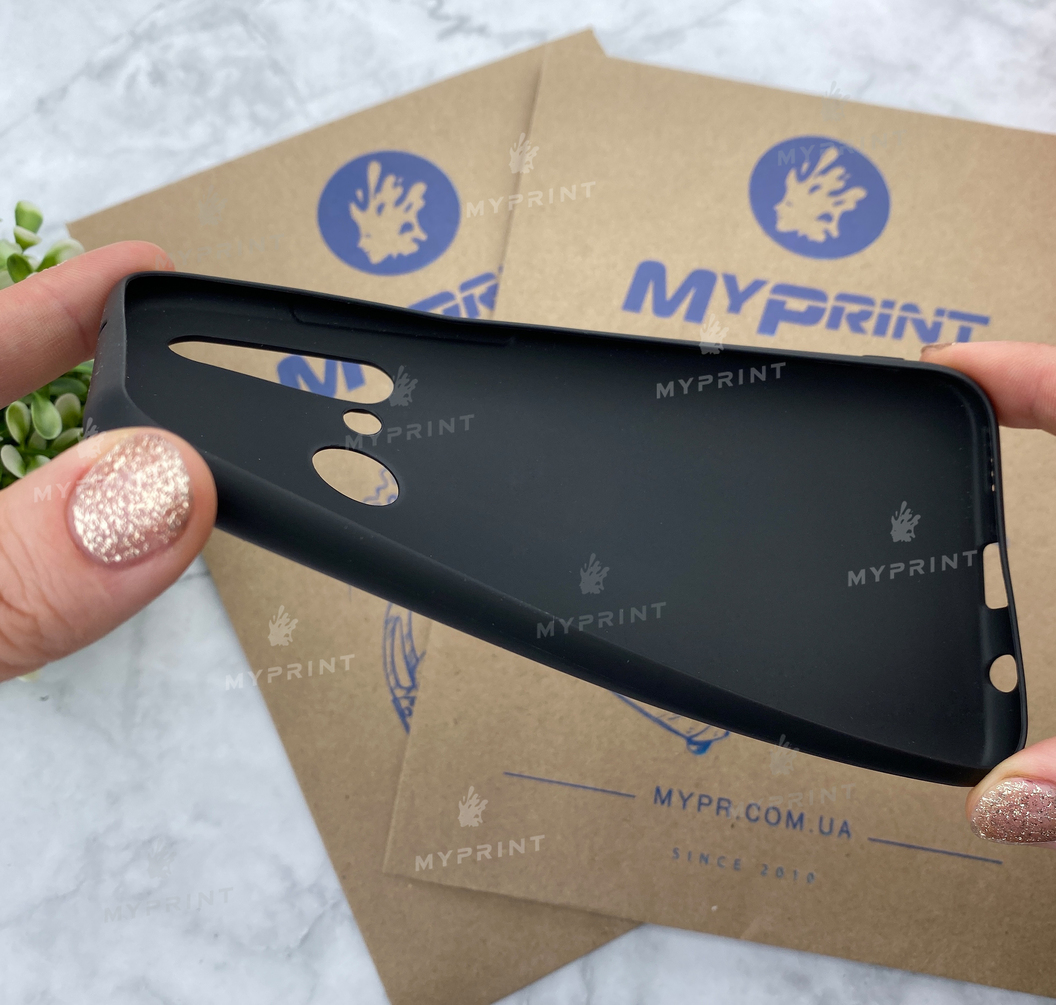 Чохол силіконовий для Huawei P20 Lite 2019 чорний (5455) - фото 3 Чохол силіконовий для Huawei P20 Lite 2019 чорний (5455) - фото 3 - Чохли для УФ друку