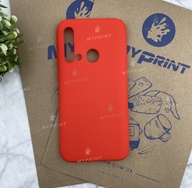 Silicone case for Huawei P20 Lite 2019 red (5456) - фото 1 Silicone case for Huawei P20 Lite 2019 red (5456) - фото 1 - Covers for UV printing