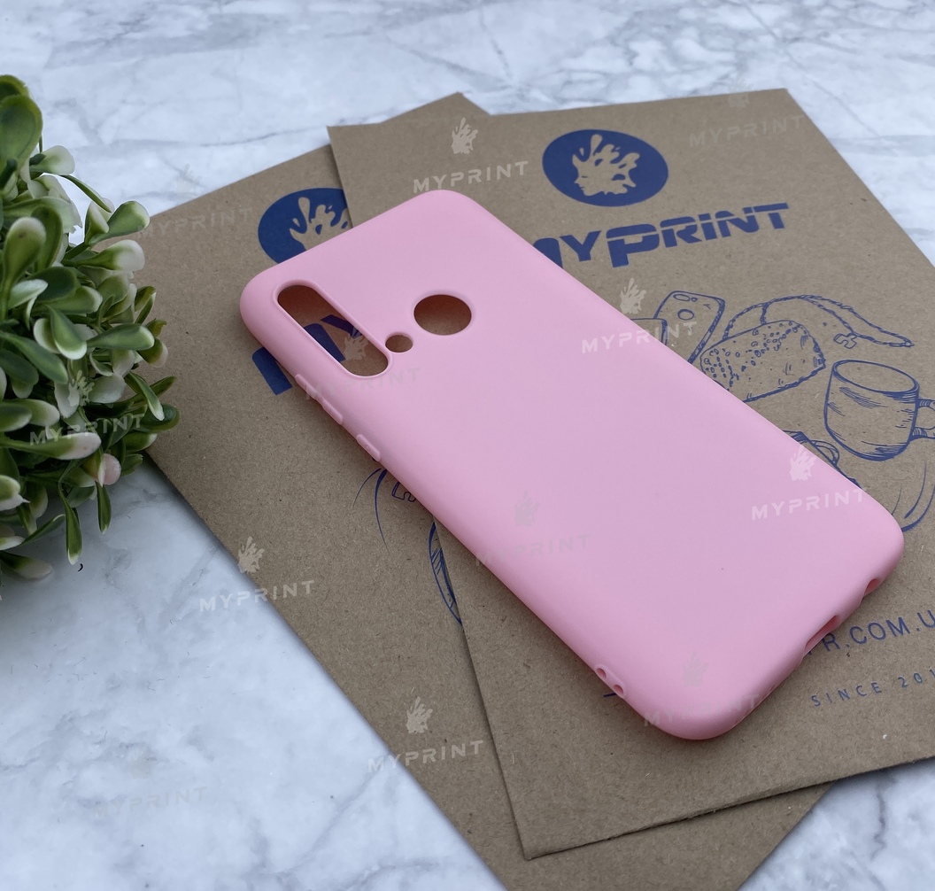 Чохол силіконовий для Huawei P20 Lite 2019 рожевий (5623) - фото 2 Чохол силіконовий для Huawei P20 Lite 2019 рожевий (5623) - фото 2 - Чохли для УФ друку