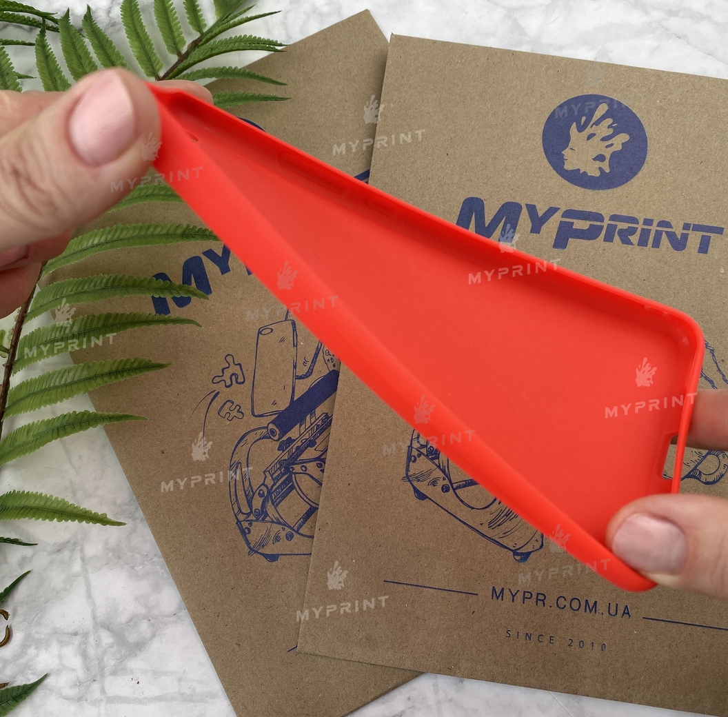 Чохол силіконовий для Huawei P10 Plus червоний (5689) - фото 3 Чохол силіконовий для Huawei P10 Plus червоний (5689) - фото 3 - Чохли для УФ друку