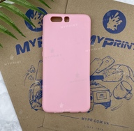 Чохол силіконовий для Huawei P10 Plus рожевий (5690) - фото 1 - Чохли для УФ друку