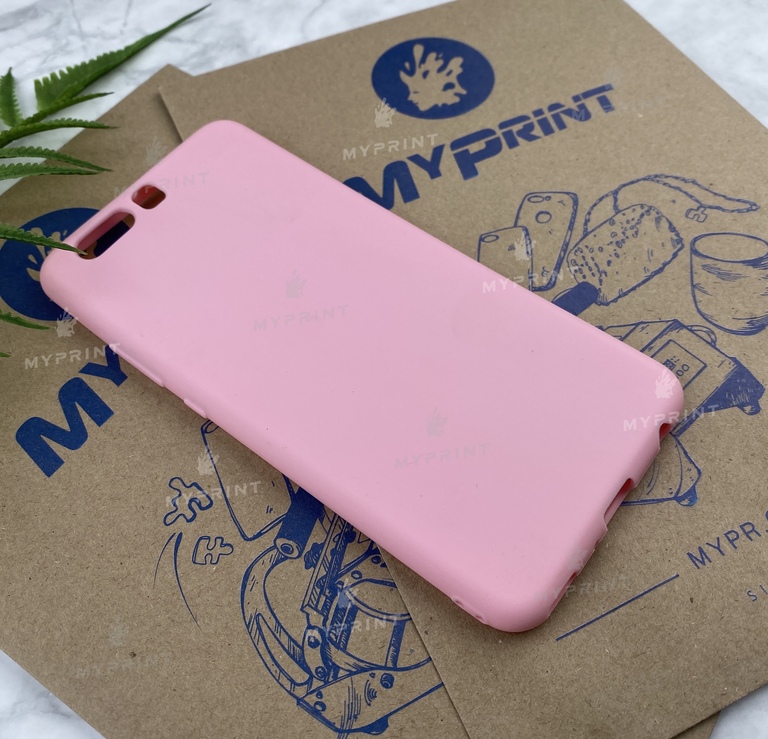 Чехол силиконовый для Huawei P10 Plus розовый (5690) 