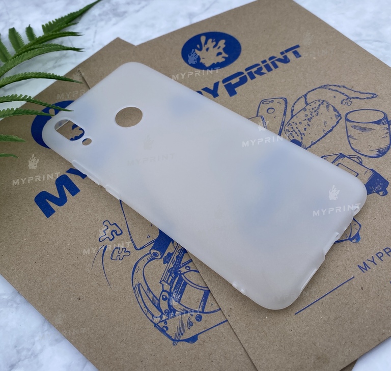 Чохол силіконовий для Huawei Y9 (2019) білий (5712) 