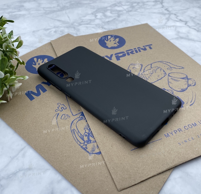 Чохол силіконовий для Huawei P30 чорний (5459)  Чохол силіконовий для Huawei P30 чорний (5459)