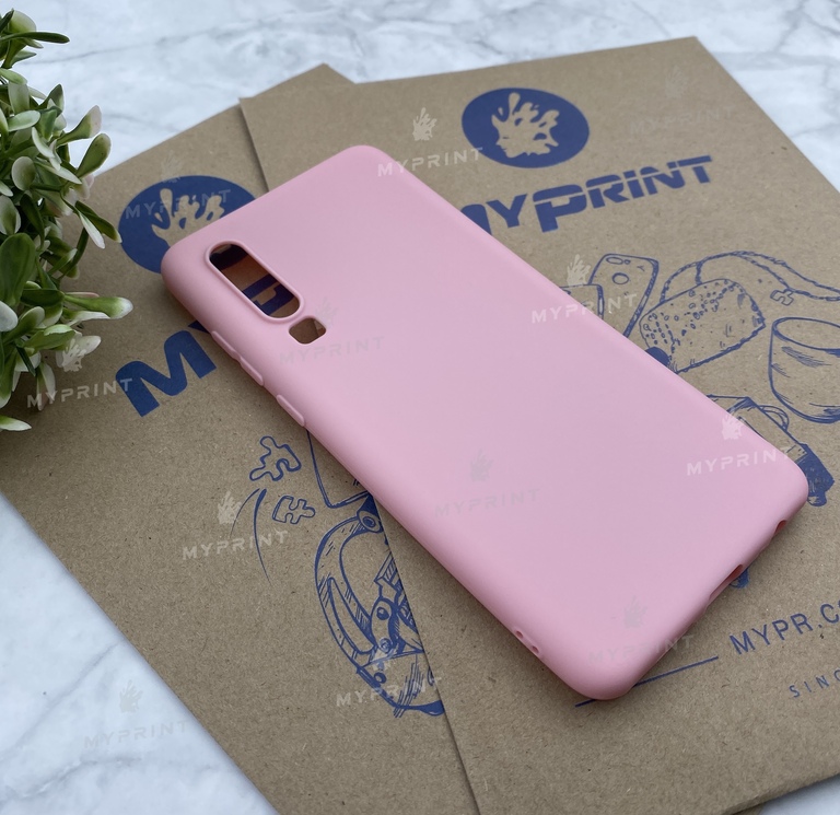 Чохол силіконовий для Huawei P30 рожевий (5461)  Чохол силіконовий для Huawei P30 рожевий (5461)