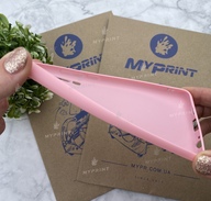 Чохол силіконовий для Huawei P30 рожевий (5461) - фото 3 Чохол силіконовий для Huawei P30 рожевий (5461) - фото 3 - Чохли для УФ друку