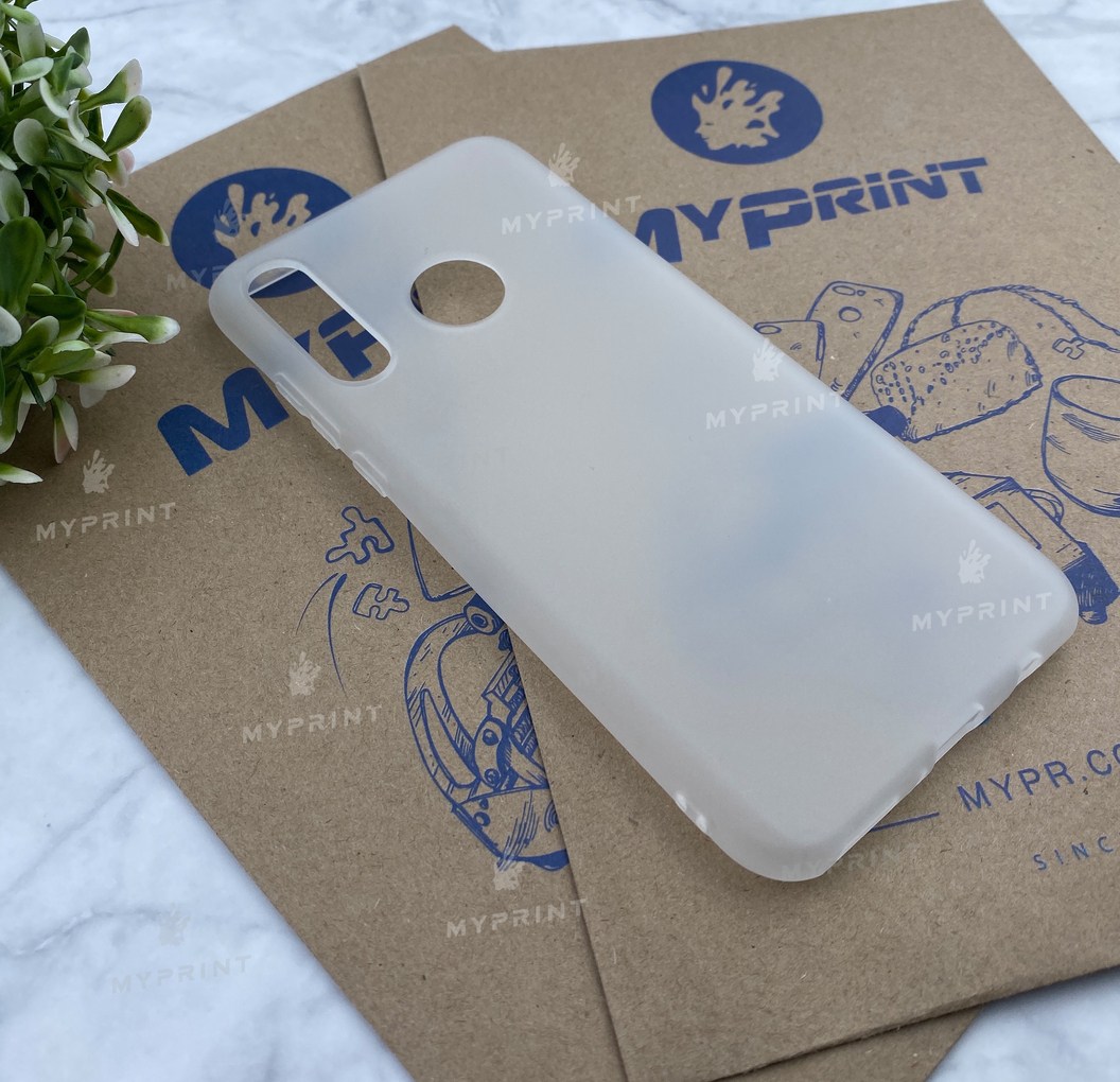 Silicone case for Huawei P30 Lite white (5464) - фото 2 Silicone case for Huawei P30 Lite white (5464) - фото 2 - Covers for UV printing