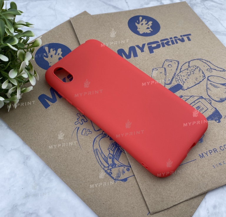 Silicone cover for Huawei Y5 (2019) red (5477)  Silicone cover for Huawei Y5 (2019) red (5477)