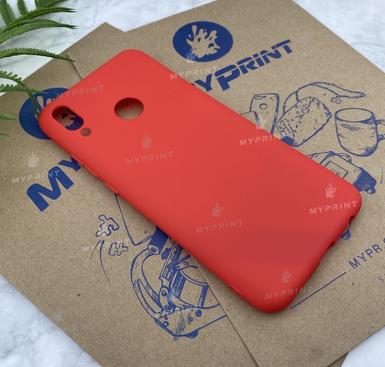 Чохол силіконовий для Huawei Y9 (2019) червоний (5713) 