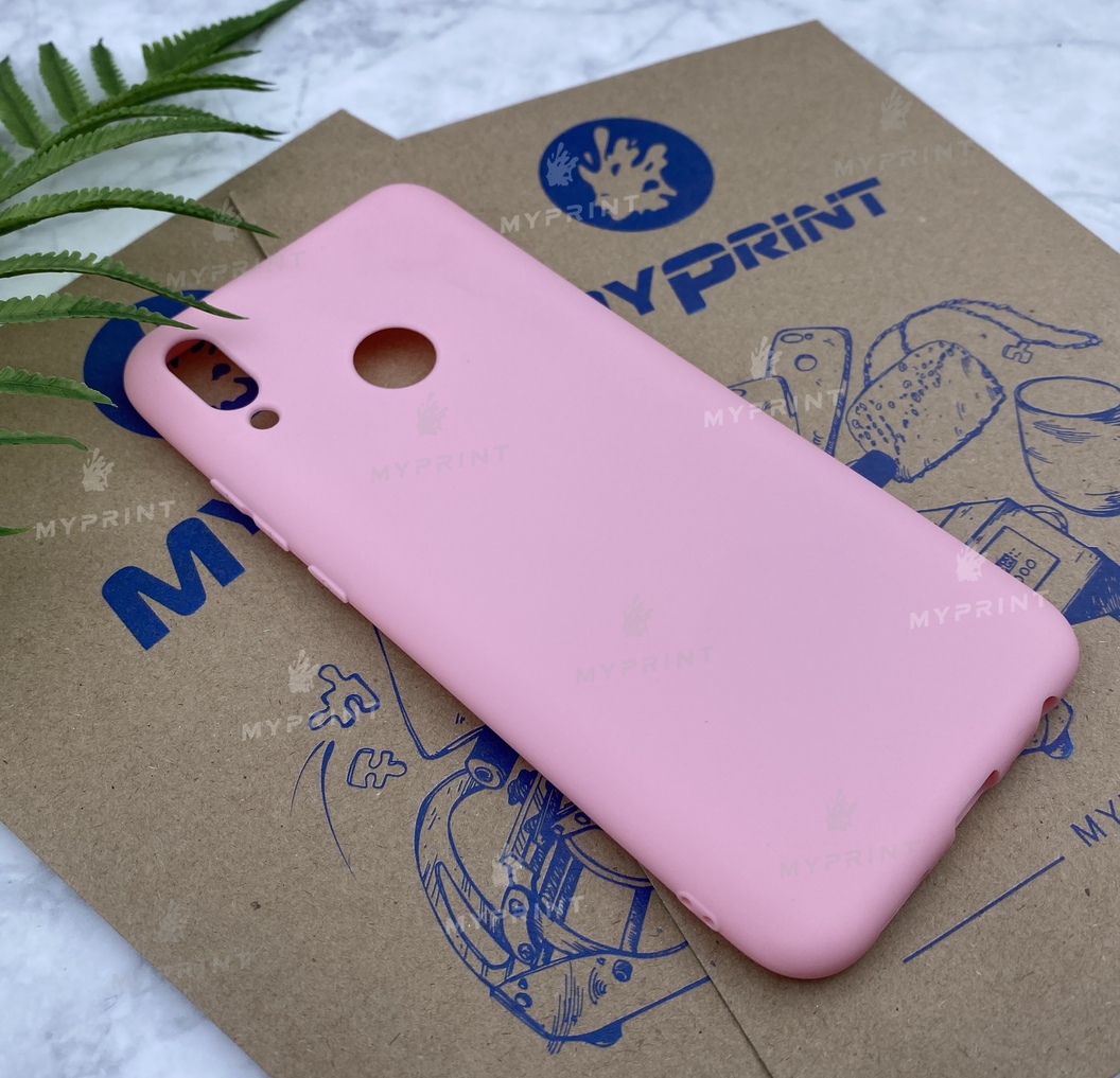 Чохол силіконовий для Huawei Y9 (2019) рожевий (5714) - фото 2 Чохол силіконовий для Huawei Y9 (2019) рожевий (5714) - фото 2 - Чохли для УФ друку