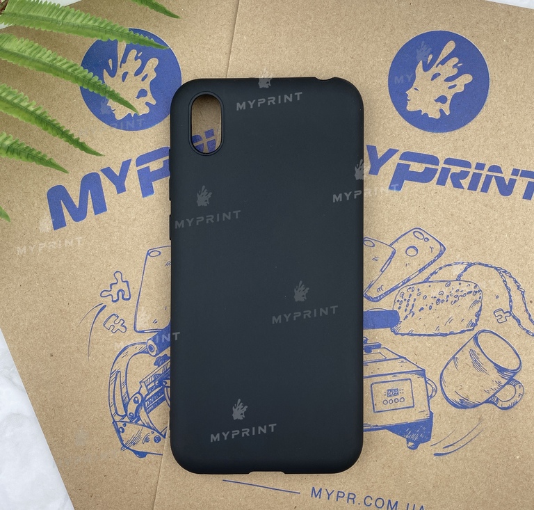 Чохол силіконовий для Huawei Y5 (2019) чорний (5707) 