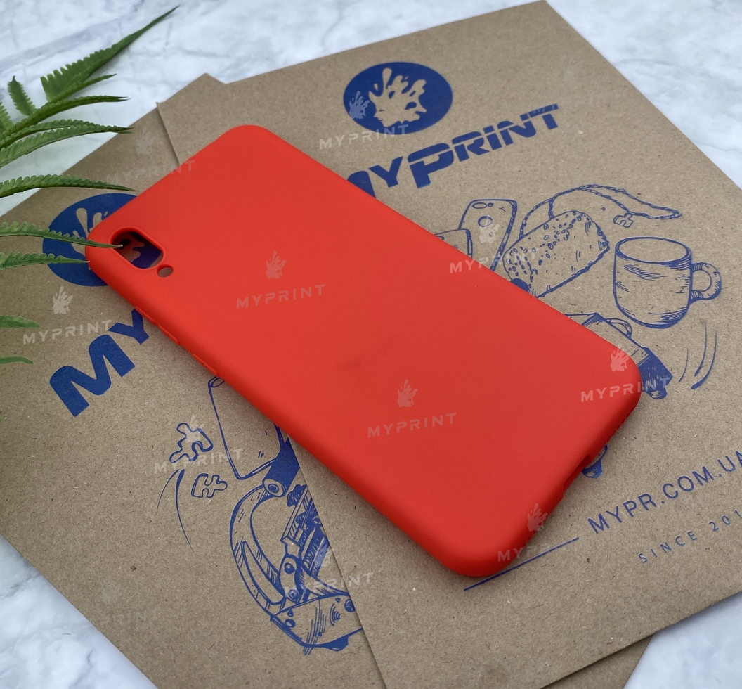 Чохол силіконовий для Huawei Y6 (2019) / Honor Play 8a червоний (5710) - фото 2 - Чохли для УФ друку